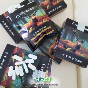 قرص چاقی بدن جینسینگ CREAJENSING اصلی بسته 60 عددی